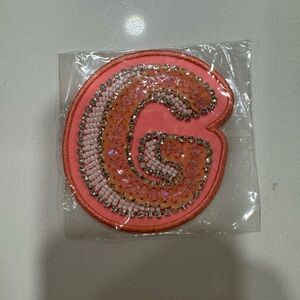 Stoney Clover Lane Beaded Letter Patch